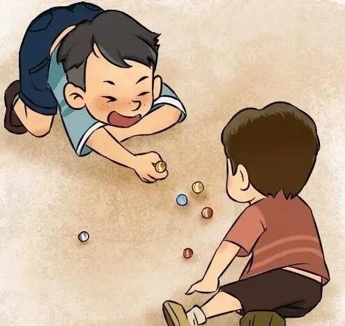 80后的童年游戏踢沙包,传统游戏打沙包儿童