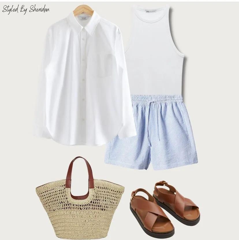 短裤怎么穿搭才能潇洒利落又凉爽,夏日里短裤穿搭穿出不一样的美丽