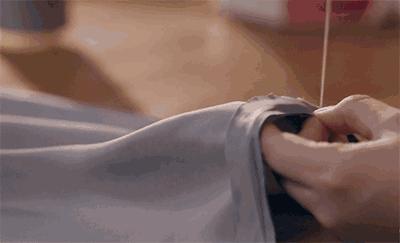 缝领口啥的姐不需要