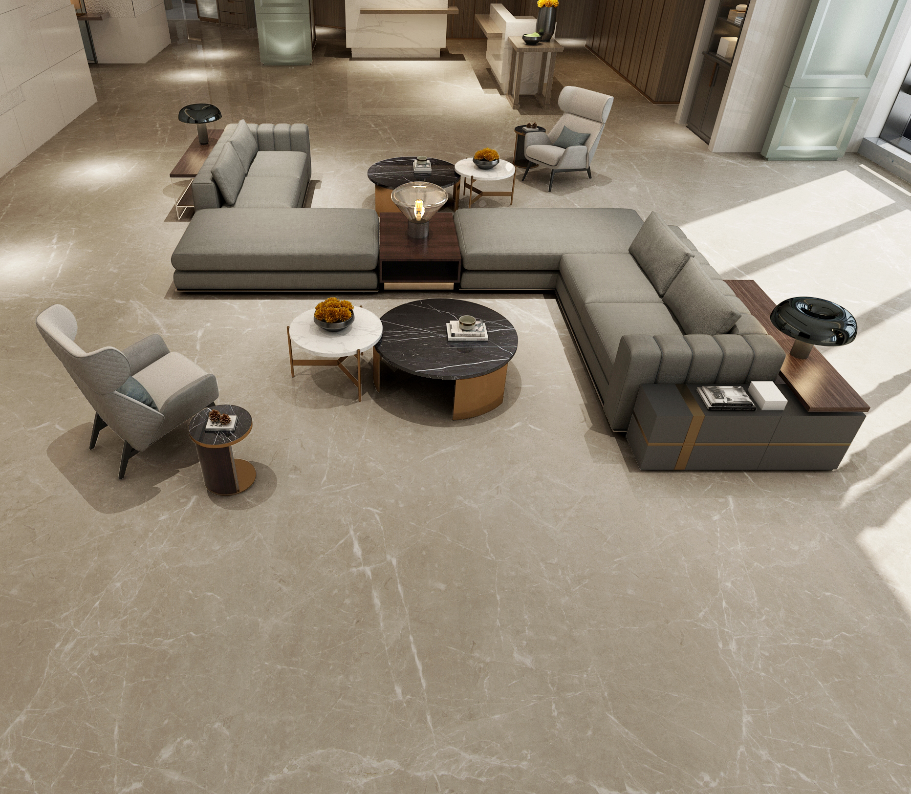 黑白设计风格用什么大理石,室内设计必知大理石