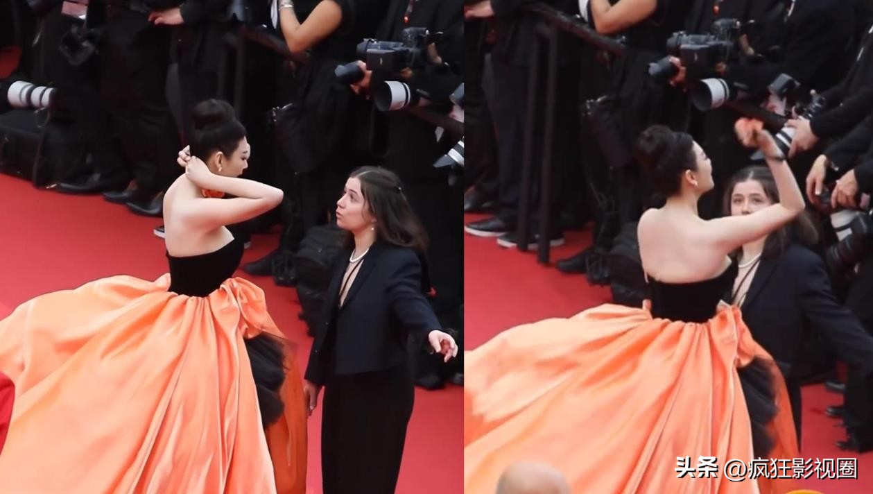 有人穿成玫瑰花，有人真空上阵，戛纳红毯走完了，谁尴尬一目了然