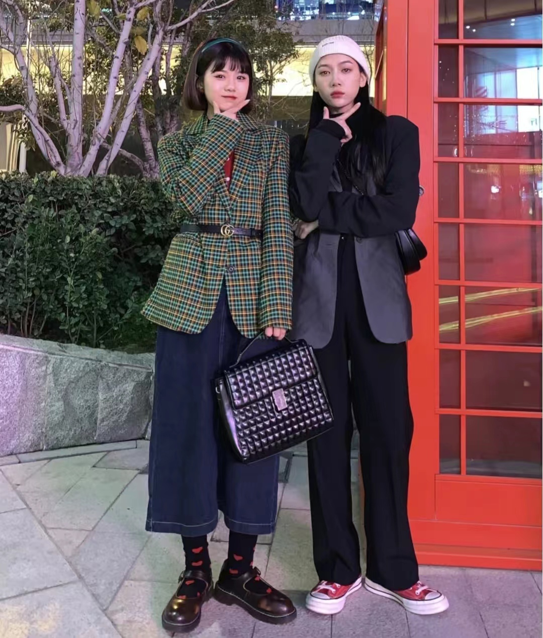 西装长裙搭配西装外套,西装外套配连衣裙气质高级感