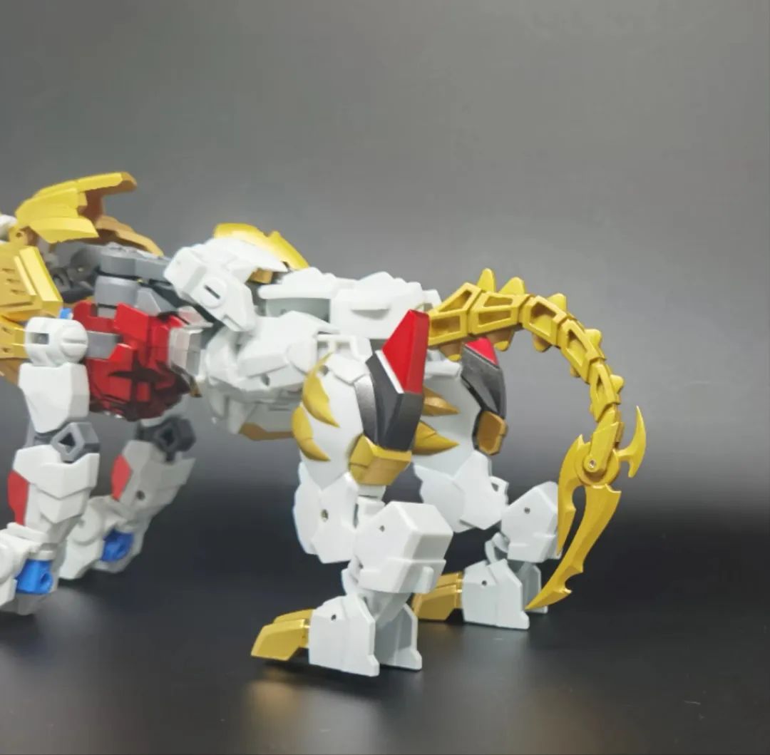 盘古模型白狮,盘古模型白狮擎天柱