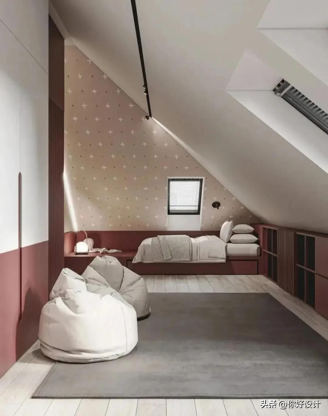 阁楼装修效果全景图,二十平米平房阁楼装修案例