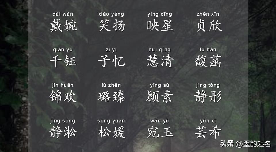 独一无二最好听的女宝宝名字,好听福气满满的女宝宝名字