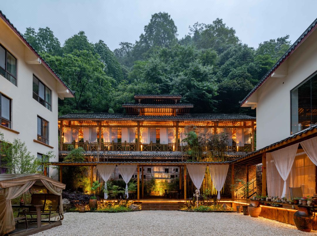 成都青城山后山民宿推荐,成都青城后山最漂亮温泉民宿