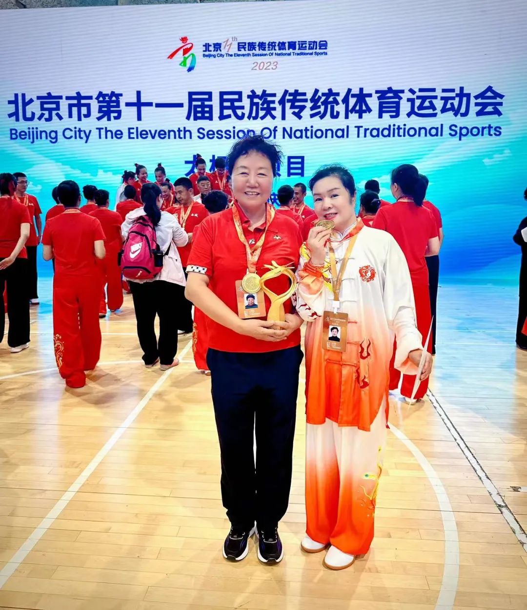 海太24拳太极队勇夺北京第十一届*运民**会太极八法五步项目冠军感悟