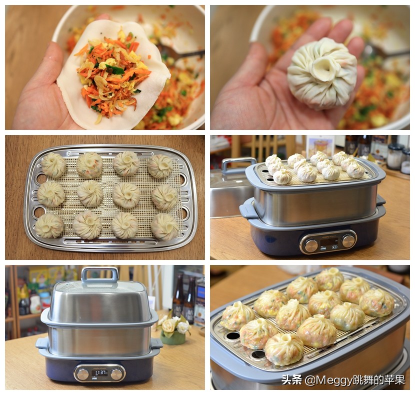 简单做一款素包子让早餐更有味道,素包子的家常做法宝宝早餐