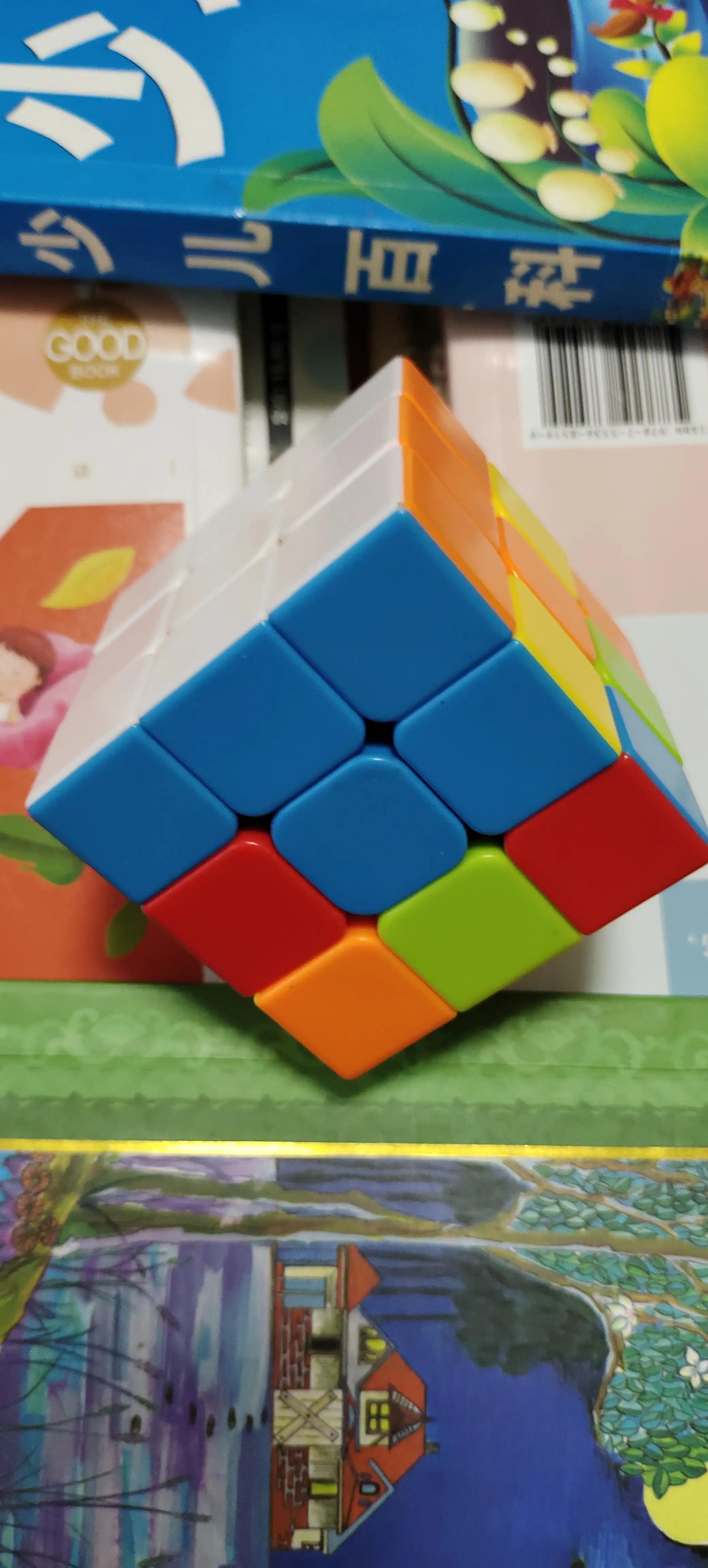 三阶魔方手魔人魔方高级复原教程,三阶魔方复原方法详细教程