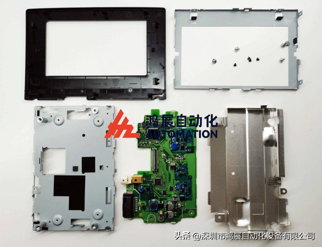 自动点胶机车载显示屏点胶工艺-鸿展自动化