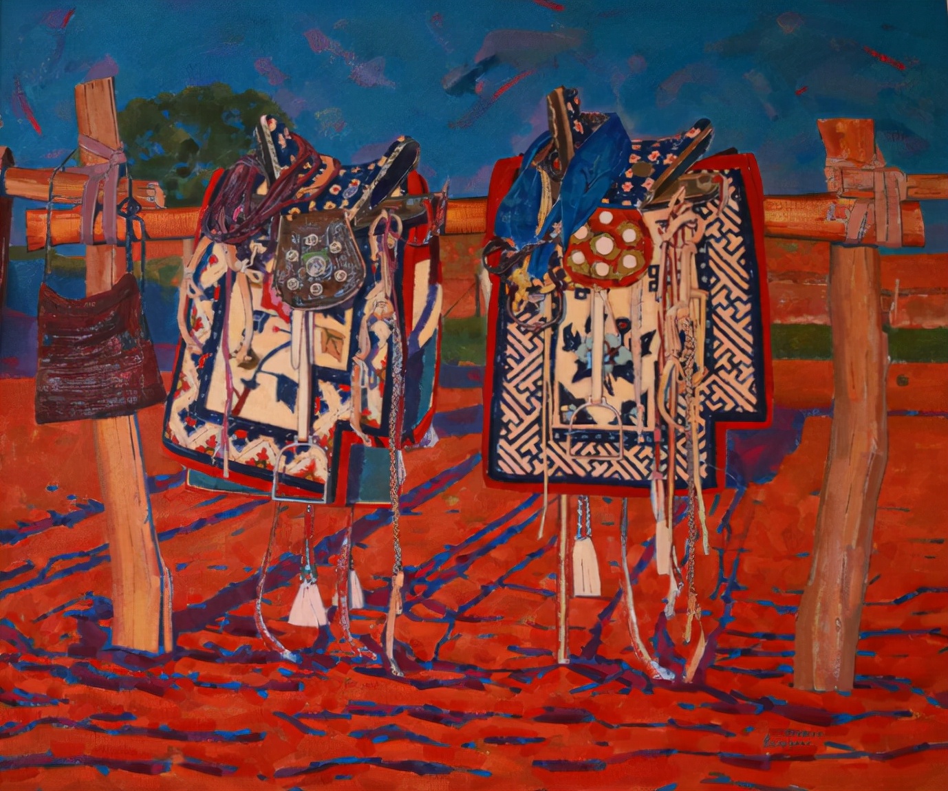 中央民族大学夏展油画作品,油画作品欣赏山东艺术学院