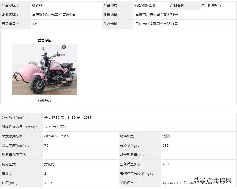 嘉陵大公鸡边三轮,嘉陵大公鸡挎斗24款