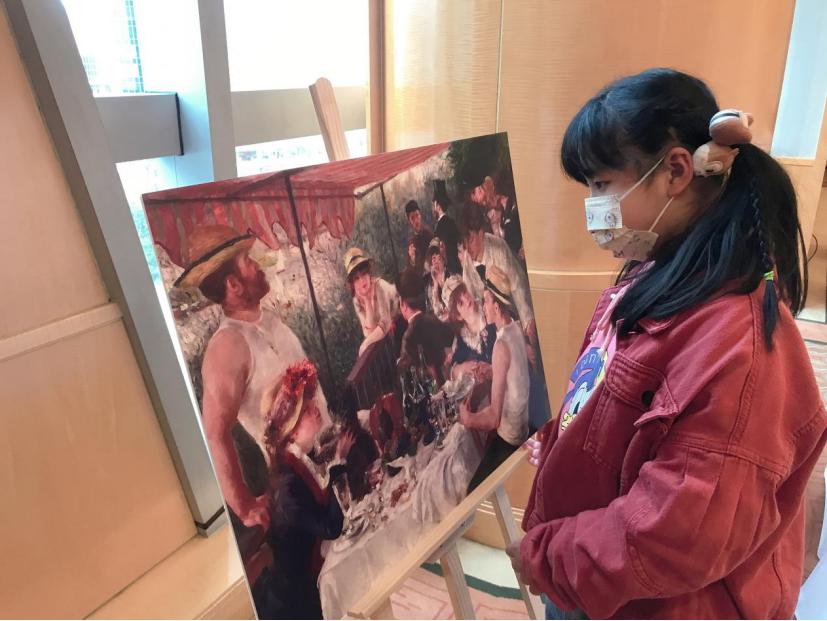 跟着JW城中[小小博学营]，赏名画尝美食，来一场沉浸式美育之旅