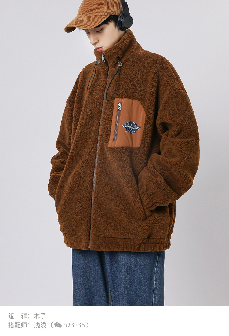 夹克胖男生冬季衣服搭配大全,男夹克外套穿搭挑衣技巧