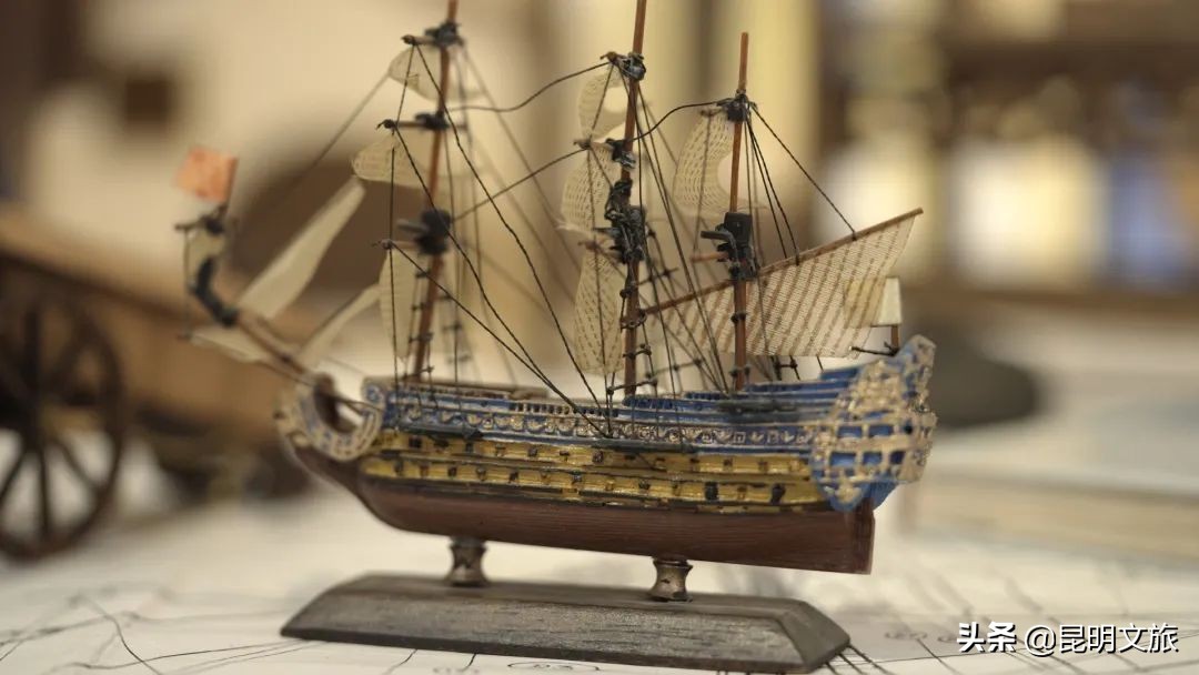 郑和西洋船模型,郑和宝船船模