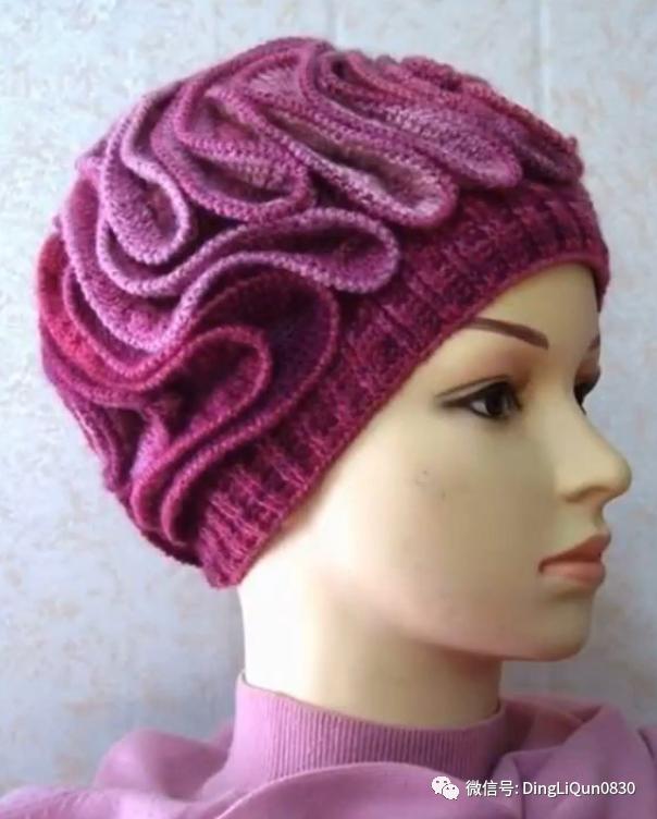 针织帽子款式大全,针织贝雷帽100款