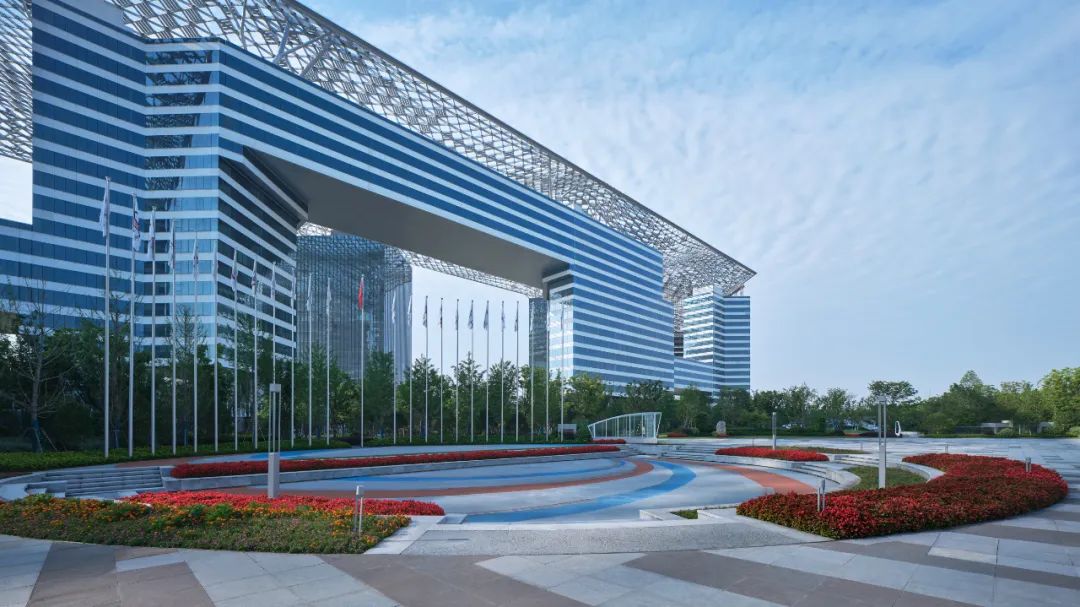 松江g60科创云廊旁边最美的公园,松江九亭g60科创云廊效果图