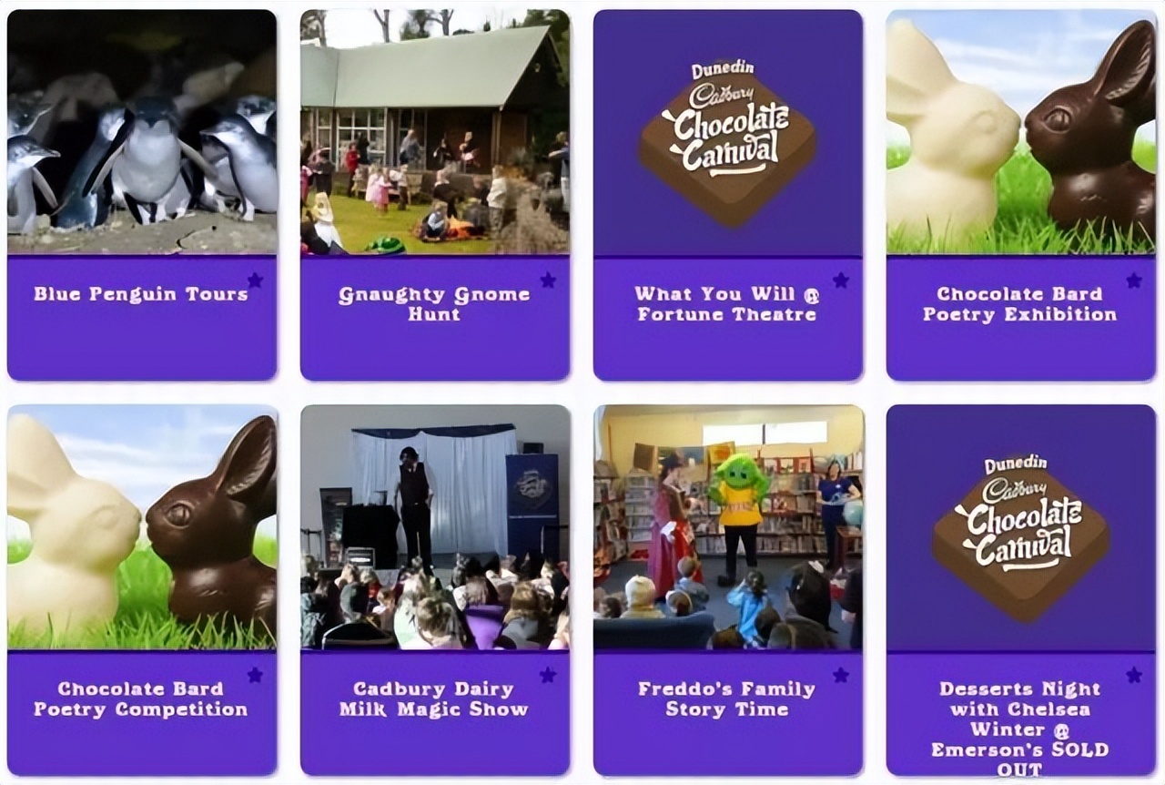 新西兰吉百利巧克力工厂,新西兰吉百利巧克力