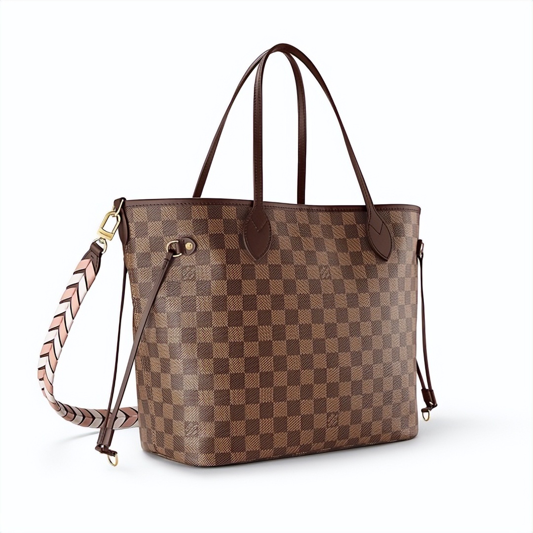 louisvuitton棕棋盘手拿包价格,louisvuitton包包的肩带会硬吗