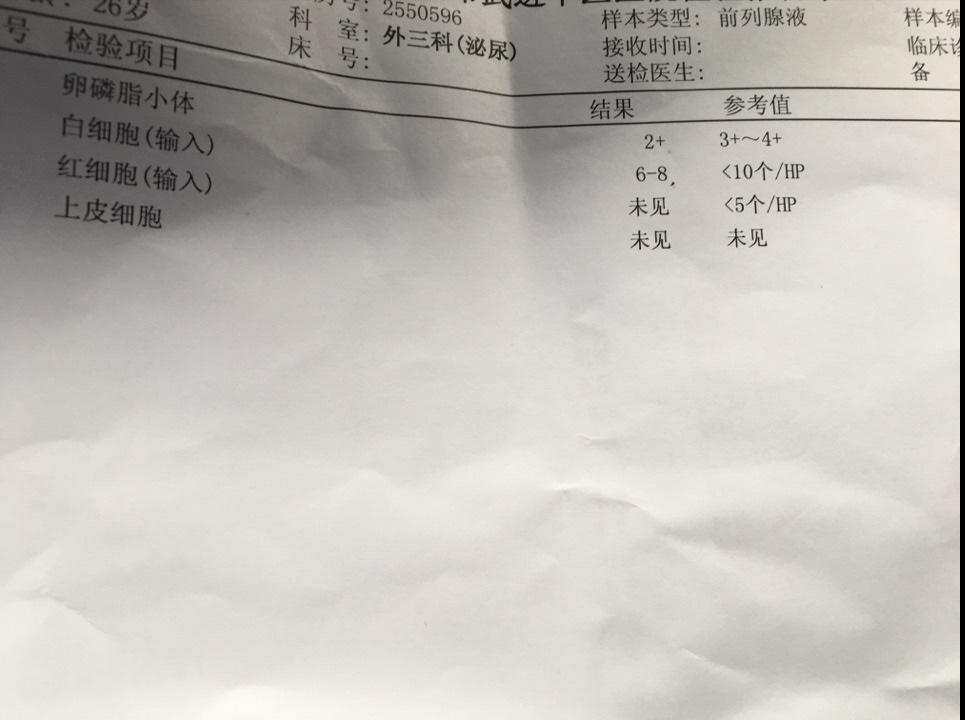 想知道是不是前列腺炎需要查什么,医生说我有前列腺炎但我没症状