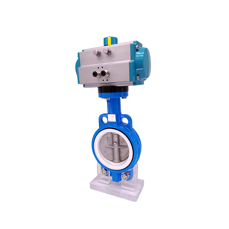 对夹四氟蝶阀厂家,气动对夹四氟蝶阀