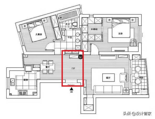 2022流行进门高级玄关设计,进门玄关设计2024最新款