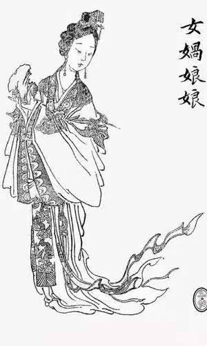 女娲娘娘电视剧26集,中国神话中的女娲娘娘