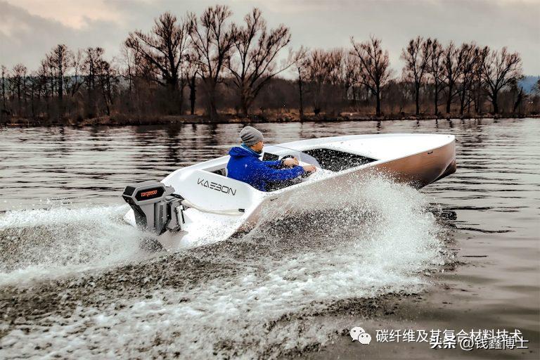 国外推出的碳纤维电动船整备重量仅89kg可用汽车运输，且价格亲民