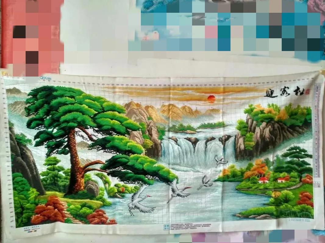 那些年绣过得十字绣,还记得十字绣吗