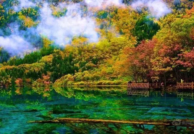 人间仙境九寨沟图片,人间仙境九寨风景图片