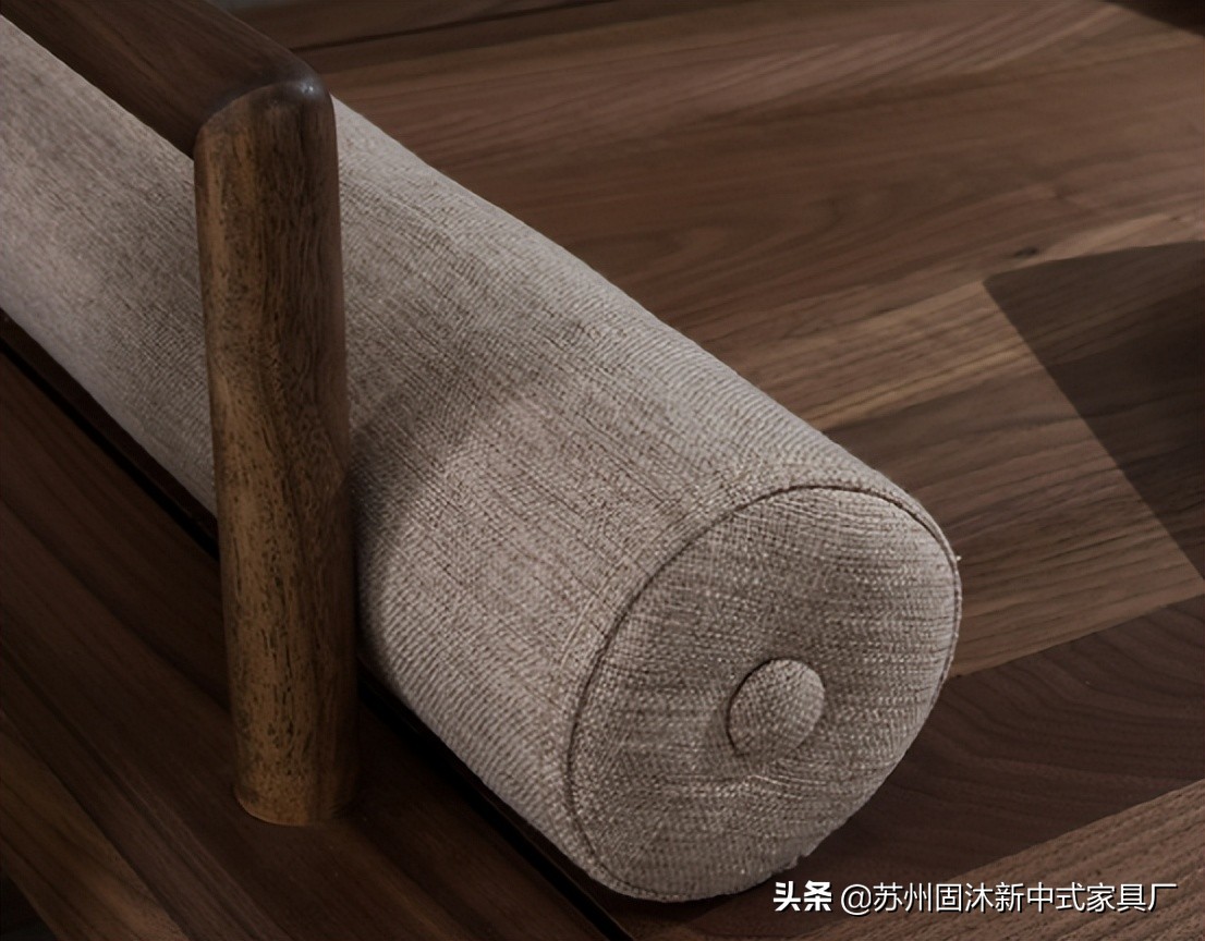 禅意新中式原木大平层,新中式原木禅意软装元素