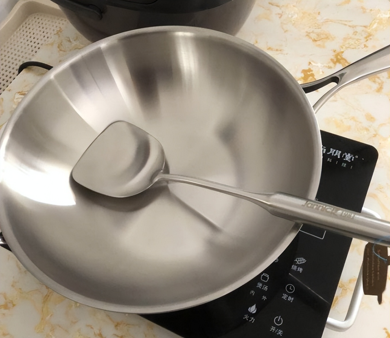 德国316家用不锈钢炒锅蜂窝不粘锅,不粘锅铁锅不锈钢锅哪一种最好用