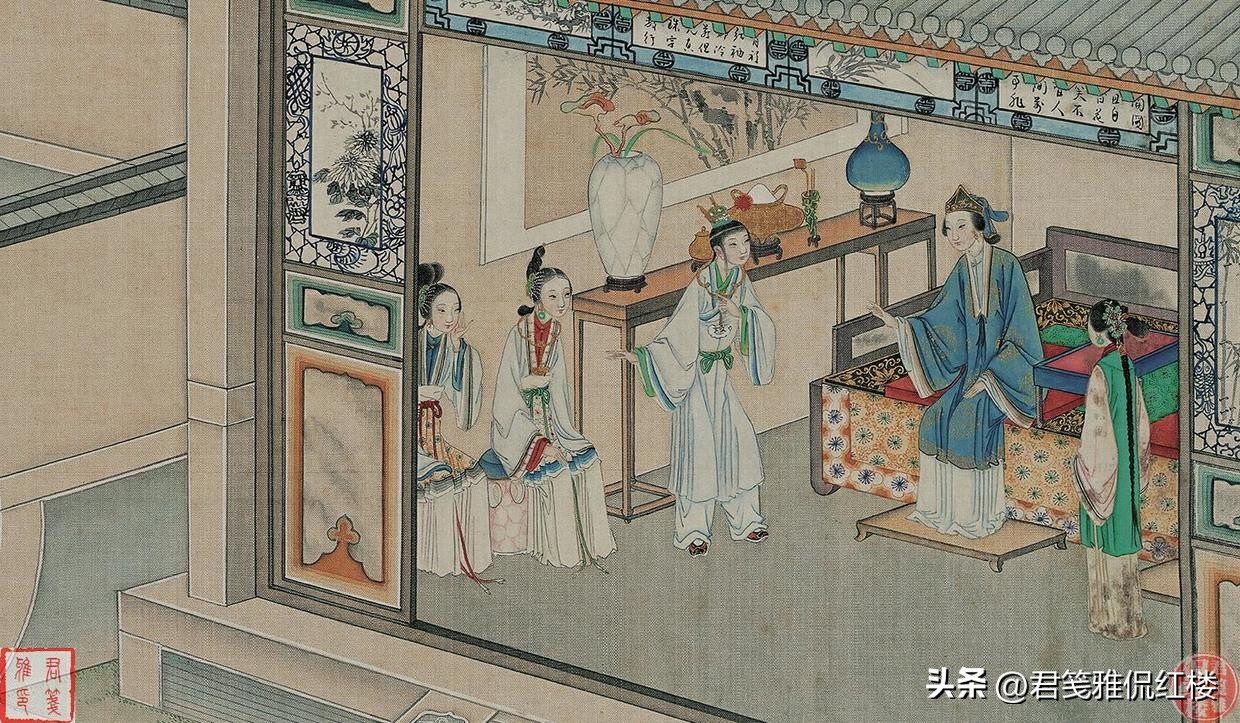 贾母看透薛宝钗注定孤独终老,贾母掏空家底撑门面