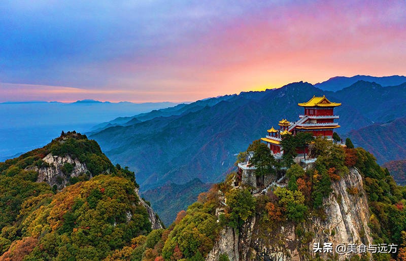 陕西海拔最高的山峰前十名,陕西最高山峰
