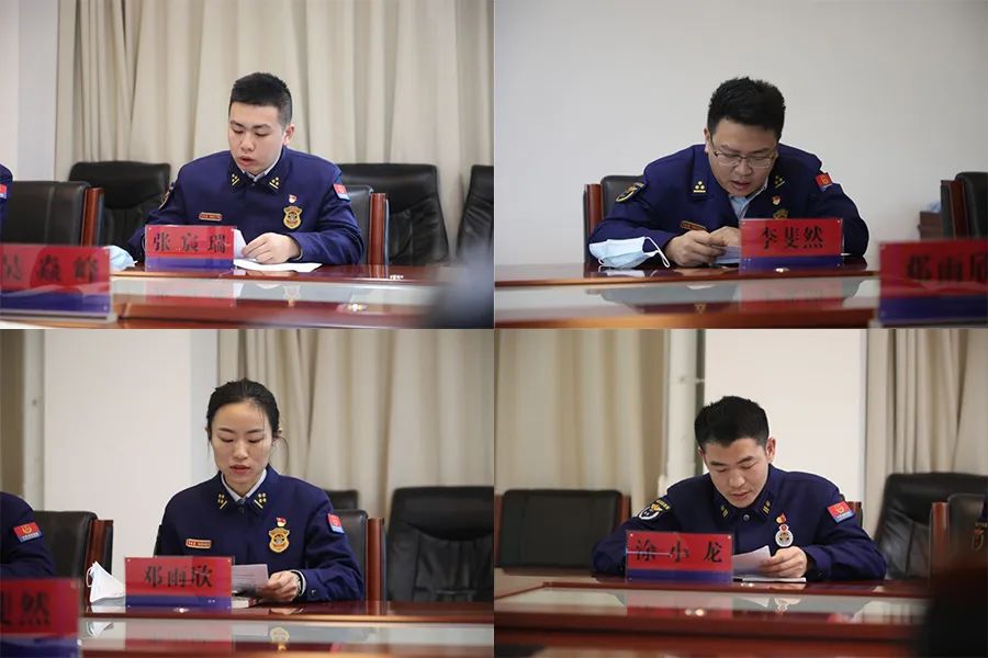 喜迎二十大忆誓言初心——九江支队举行《誓言：我的故事》读书观影分享会