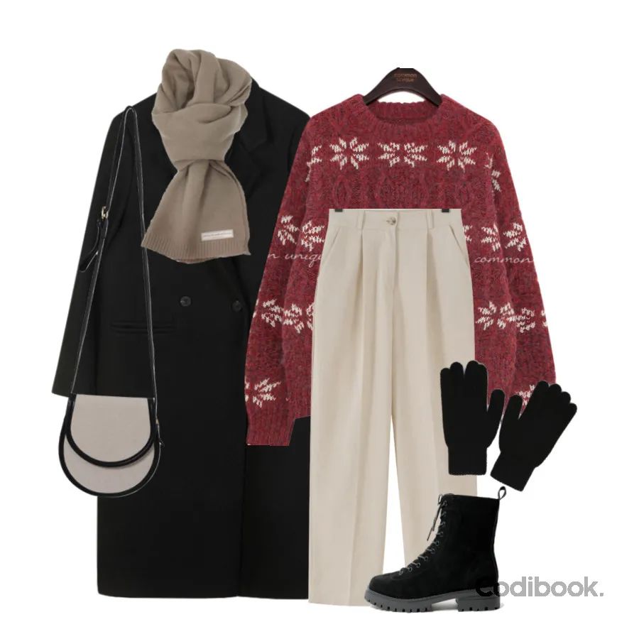 红色系穿搭过年成熟,红色系穿搭过年高级感