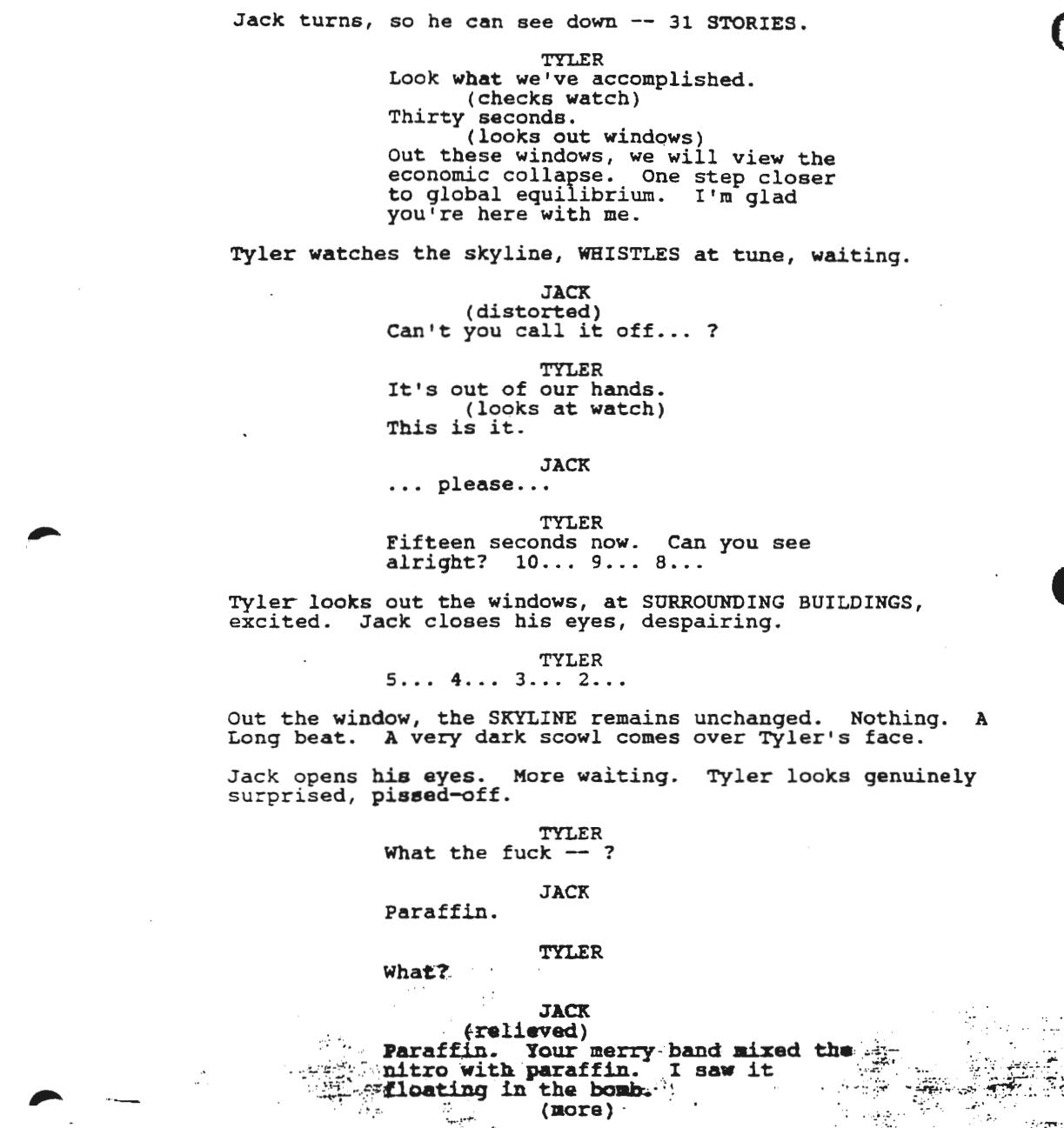 搏击俱乐部原版结局是什么,搏击俱乐部结尾深度解析