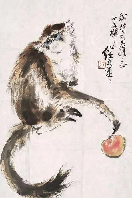 刘继卣猴,刘继卣画猴作品高清大图