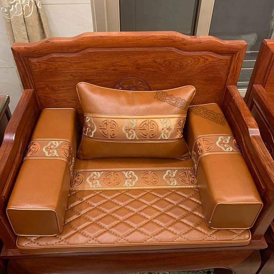 红木沙发坐垫以及木质沙发垫图片,红木家具定制红木坐垫