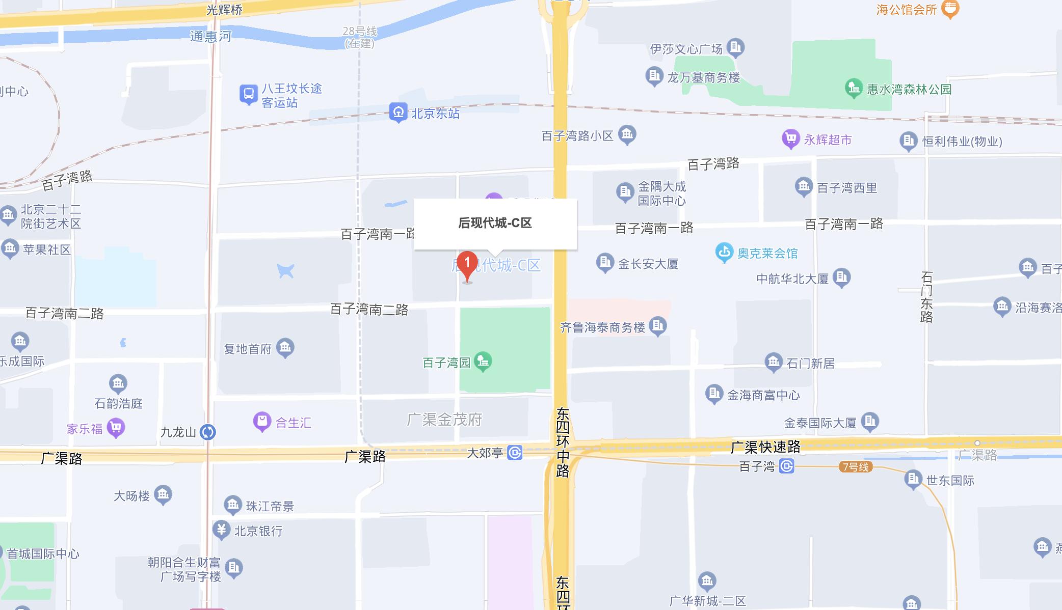 【北京朝阳区】后现代城64平米一居室6.5折，312W起拍！