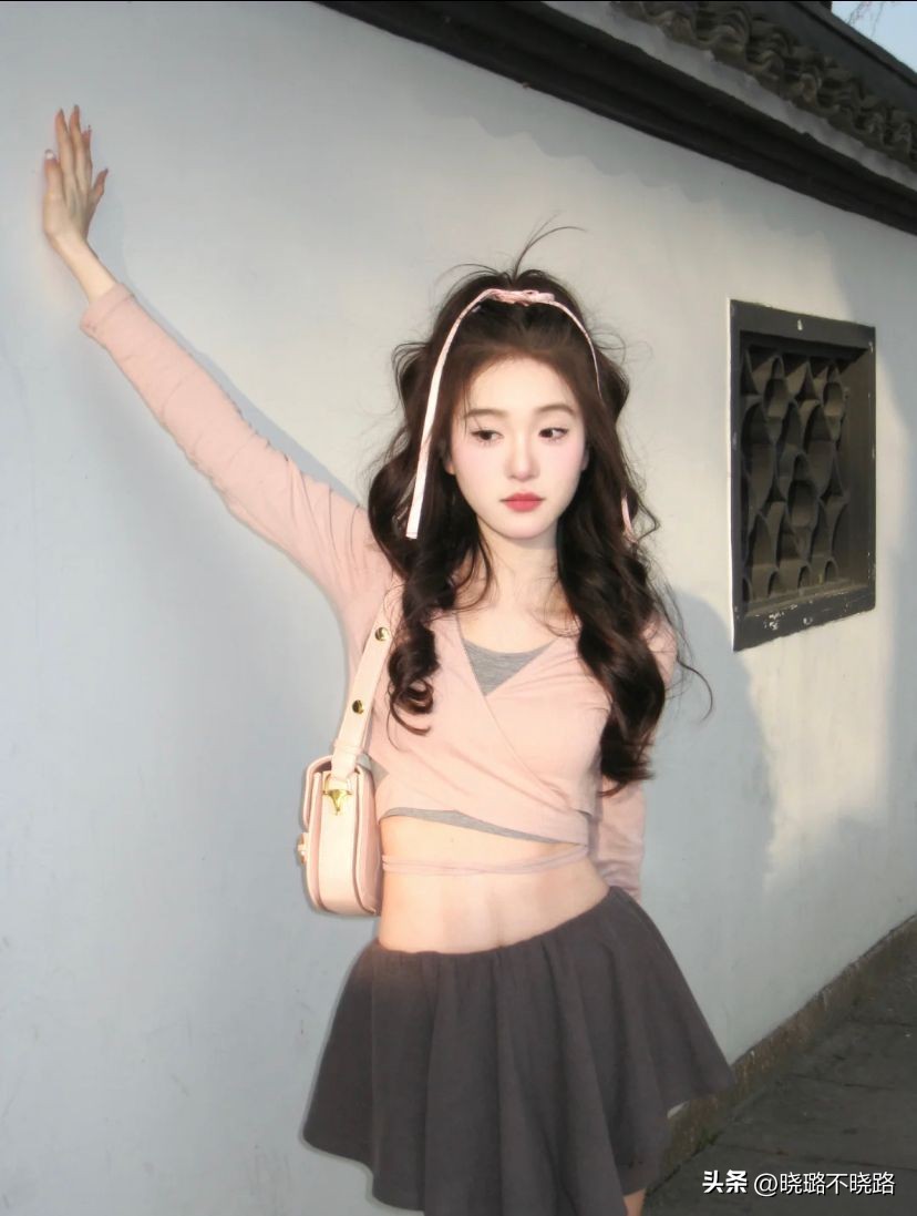 显瘦瑜伽服穿搭教程,瑜伽服套装短裙时尚最新款