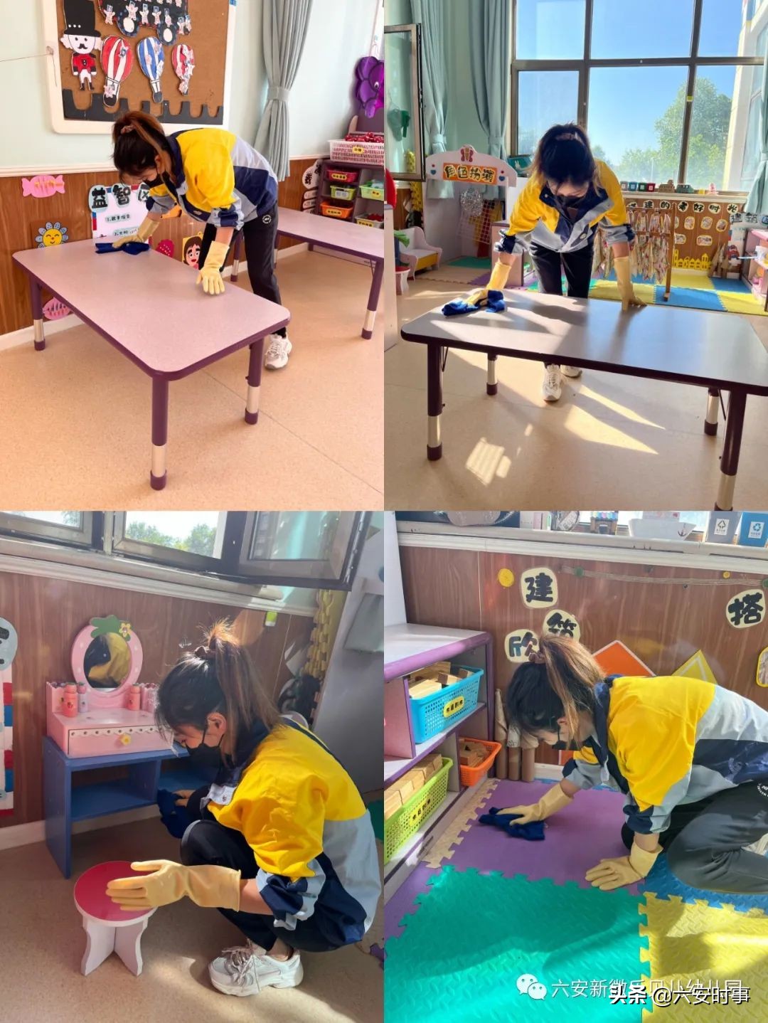 全力以“复”，“幼”见美好--六安新徽乐贝儿幼儿园复课准备工作