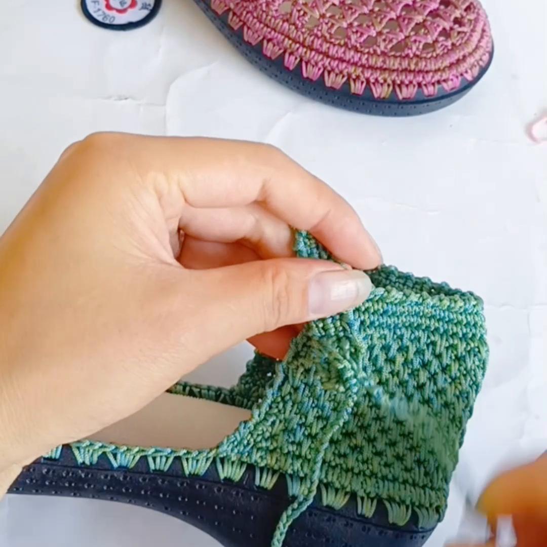 钩鞋编织教程零基础,钩鞋的编织教程视频