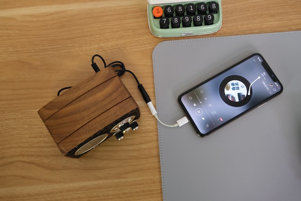 惠威MT1-Max复古网纹蓝牙音箱,swan惠威mt1-mini