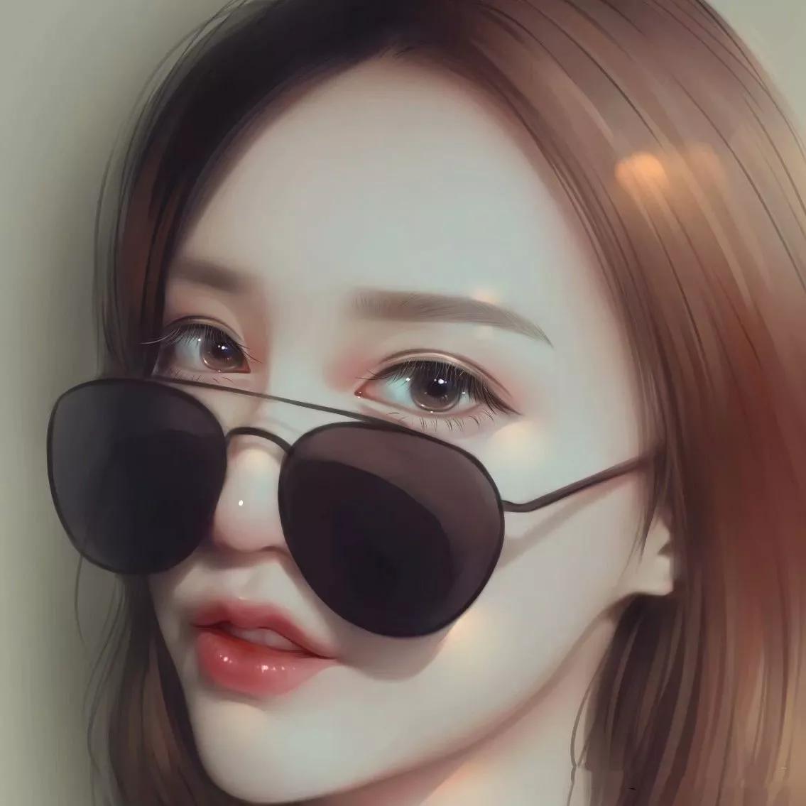 微信头像2022最新款女手绘头像,微信头像手绘头像