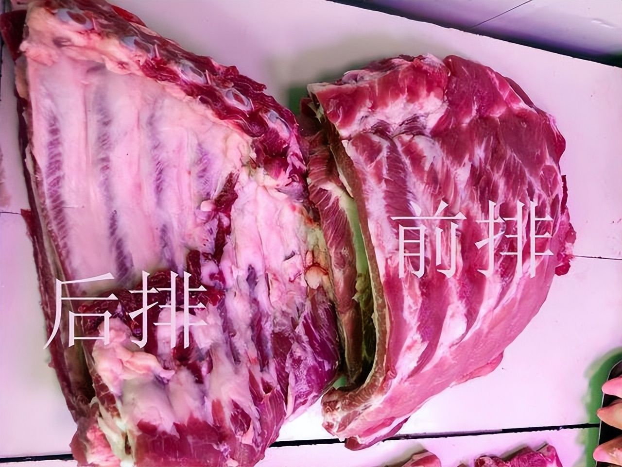 排骨买前排还是后排营养好,排骨分清前排后排脆骨差别很大