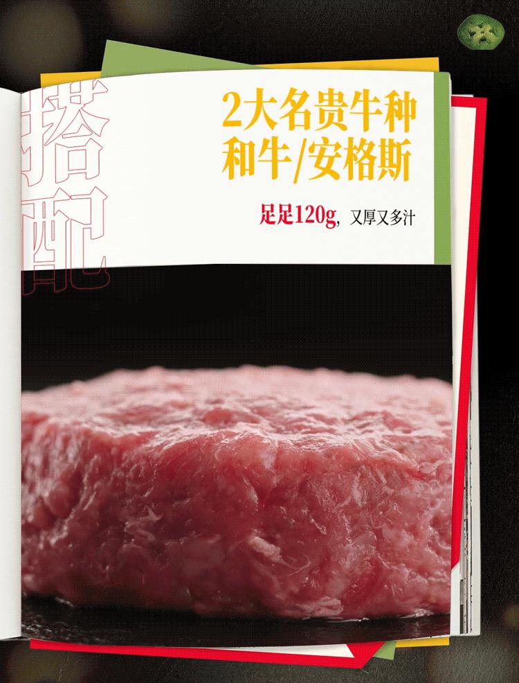 肯德基新品汁汁厚牛堡,肯德基嫩牛堡和厚牛堡对比