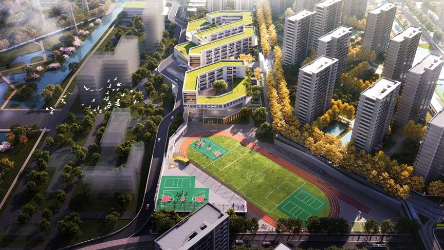 *界无**山水，绿墨连城——宁波下应车辆段上盖开发项目/华东院