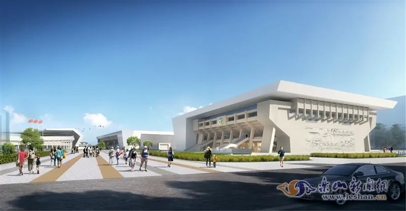 【新征程新时代·促发展】乐山：场馆建设春潮涌“虎力”全开加速跑