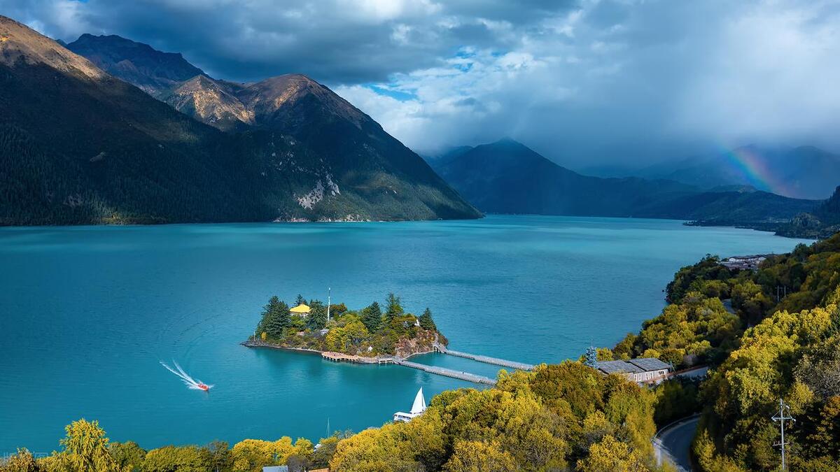 林芝藏南地区地图,藏南林芝风光